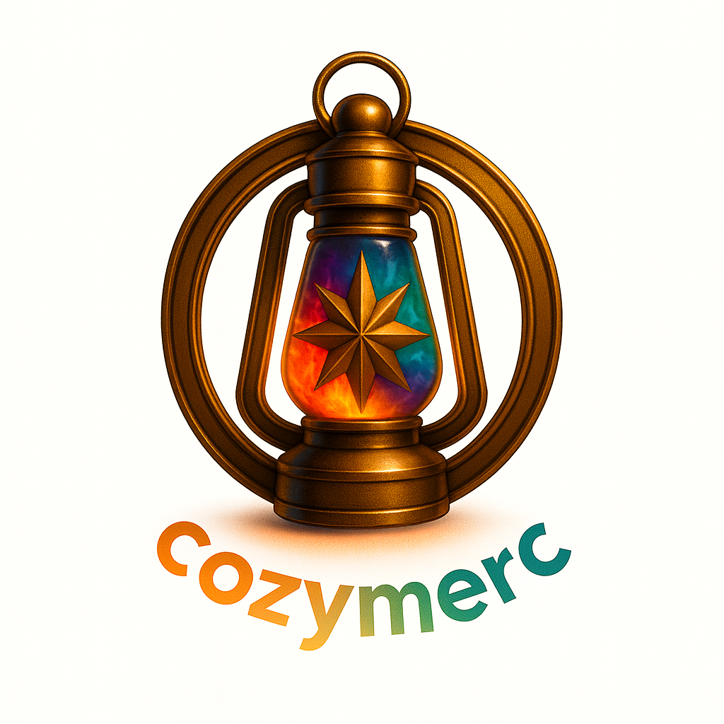 Cozy Merc logo (lantern mark)